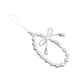 thumbnail image 4 of Cordón Colgante De La Caja Del Teléfono De La Correa Del Encanto Del Teléfono Con Cuentas Para Las Carteras Del Teléfono De La Cámara Blanco, 4 of 5