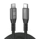 thumbnail image 2 of Klip Xtreme Cable Trenzado USB-C PowerGo 850 240W 1.8m 40 GBPS, 2 of 6