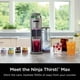 thumbnail image 2 of Sistema de hidratación Ninja Thirsti Max Custom Soda Maker Silver, 2 of 9