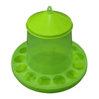 Magideal - Alimentador Automático De Aves De Corral, Herramientas Agrícolas, Contenedor De Alimentación De Riego, Suministros De Cría, Cubo De Alimentación, Alim 28X24Cm Sin Soporte