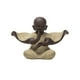thumbnail image 3 of Buda Pequeños Monjes Estatua Escultura Mini Figura Budista Para Estante Amarillo, 3 of 3