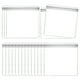 thumbnail image 1 of Bolsa PVC Uxcell 4.7 x 4.7 cm Transparente 100 Unidades, 1 of 3
