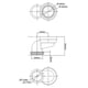 thumbnail image 2 of Manguito conexión 90 mm (Excéntrico), 2 of 2