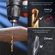 thumbnail image 4 of Juego de brocas amoolo Hex Shank, 16 piezas, Titanium Impact HSS, 4 of 7