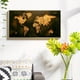 thumbnail image 2 of 1pc Canvas Print Poster, Golden World Map Wall Art Decor, For Living Room Wall Decor, Bedroom Wall Decor, Canvas Wall Art Decor, No Frame, 15.7*31.5inch, 2 of 4
