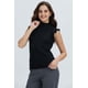 thumbnail image 1 of Polera Mujer Rib Terminaciones Negro, 1 of 4