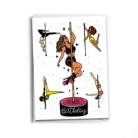 Sole Inspired - Tarjeta De Cumpleaños Inspirada En Sole Para Entusiastas Del Pole Dance
