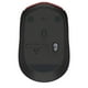 thumbnail image 4 of Mouse Inalambrico Usb Pequeño Oficina M170 Rojo, 4 of 6