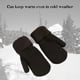 thumbnail image 3 of Guantes de invierno para mujer, guantes de punto con forro polar cálido, guantes de punto de lana doble, 3 of 5