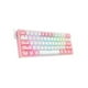 thumbnail image 3 of Teclado FIZZ PRO K616WP-RGB Blanco/Rosa, 3 of 4