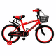 thumbnail image 2 of Bicicleta Infantil Niño Aro 18 roja Canasto Ruedas Apoyo Mamakids, 2 of 6