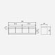 thumbnail image 3 of Rack Bajo Colbun 2 Puertas 2 Cajones Olmo - Blanco, 3 of 9