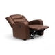 thumbnail image 3 of Berger Reclinable Daniels Virgil Masajeador 1 Cuerpo Café, 3 of 6