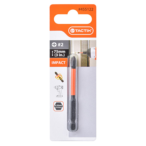 Tactix - Display De Punta De Impacto 1 Pieza Ph2 X 75 Mm