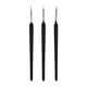 thumbnail image 2 of 3 juegos de pinceles para uñas, rotuladores de colores, rotuladores profesionales de punta fina, cuerpo negro y punta ultrafina., 2 of 8