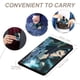 thumbnail image 4 of Blue Exorcist Porta Pasaporte y Cartera de Viaje Premium de Cuero PU, Funda de Pasaporte Bloqueo RFID con Ranuras para Tarjetas de Crédito, Estuche para Libro de Pasaporte para Familia 10cm × 15cm, 4 of 6