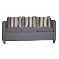 Ruzam Mobel - Sofá 3 Cuerpos Barcelona Gris