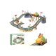 thumbnail image 1 of Pista De Auto Bloque Magnético Juguete Armable Niños 153 Pcs, 1 of 4