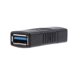 thumbnail image 2 of escriba un conector de cambiador de acoplador del adaptador usb 3.0 hembra a hembra negro, 2 of 5