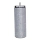 thumbnail image 1 of Vasos Con Aislamiento De Diamante Bling A Prueba De Herrumbre Para Compras En Interiores Y Exteriores Plateado, 1 of 5