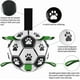 thumbnail image 3 of Pelota de fútbol para perros Domchan 23 cm interactiva para tirar, 3 of 7