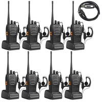 Baofeng Bf-888S Radio Portátil Uhf 16 Canales 5W Batería 1500Mah(8Pcs)