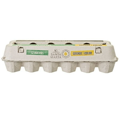Huevo Grande Color 12 Un 12 Un Santa Marta