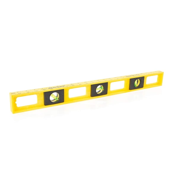 Spirit Level Mayes 10101 de poliestireno, 60 cm, con 3 ampollas