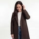 thumbnail image 1 of Abrigo Boulevard Mujer Café Talla 2XL, 1 of 3