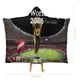 thumbnail image 2 of Copa Mundial de la FIFA Manta Capa con Capucha Anti-Bolitas, Manta de Lana Ártica Suave, Manta Portátil de Felpa Ligera y Lujosa, Poncho para Siesta en Casa y Oficina,100*130cm, 2 of 6
