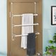 thumbnail image 3 of Toallero triple ajustable para colocar sobre la puerta AULEDIO White, 3 of 8