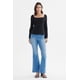 thumbnail image 4 of Polera Mujer Escote Bardot Rib Negro, 4 of 4