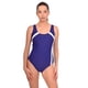 thumbnail image 1 of Traje De Baño Deportivo Rebajado Con Escote Azul Xl, 1 of 3