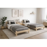 Araucarias - Cama Nido Newen 1 Plaza Cruda Con Colchón