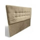 thumbnail image 1 of Respaldo De Cama King Valencia Felpa Beige, 1 of 3