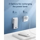thumbnail image 5 of Cargador portátil VEGER de 10000 mAh con cables integrados, color blanco, 5 of 9