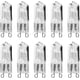 thumbnail image 1 of 10 bombillas G9 de 33 W, lámparas halógenas duraderas, bombillas blancas cálidas para horno, luces colgantes para gabinetes, lámparas de araña, lámparas de suelo, 1 of 7