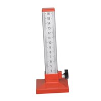 Magideal - Regla De Nivelación De Azulejos, Herramienta De Nivelación De Líneas Horizontales, Herramienta De Medición Ajustable Resistente Al Desgaste Para Albañ Rojo