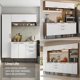 thumbnail image 5 of Kit Muebles de Cocina Madesa Lille 165 cm Marrón/Blanco, 5 of 10