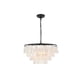thumbnail image 3 of Lámpara Colgante Living District Selene 33x51 cm Negro Blanco, 3 of 7
