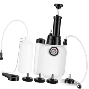 Ioensy - Juego De Ollas De Cambio De Aceite De Freno Al Vacío De 3L, Botella De Purga De Freno Para Motocicleta, Coche Y Camión