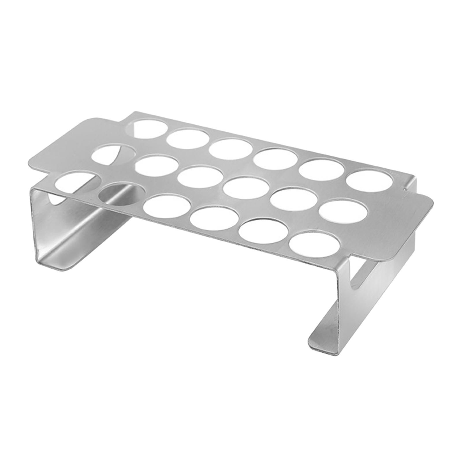 Magideal - Rejilla Para Cocinar Chiles De 18 Agujeros, Antiadherente, Ligera, Para Pimienta, Práctica, De Acero Inoxidable, Duradera, Para Cocinar Al Aire Libre,