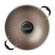 thumbnail image 2 of Wok Tramontina Paris en Aluminio con Revestimiento Interno y Externo Antiadherente Starflon Max Rojo con Tapa de Vidrio 32 cm 4,4 L, 2 of 5