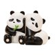 thumbnail image 4 of 2 Piezas Lindos Panda Bookends Decoración Decoración Home Office Desk Birthends Decorative Bookends, 4 of 5