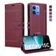 thumbnail image 2 of Premium Wallet Case for Xiaomi Redmi 15C with Card Slots & Kickstand, Flip Cover Red, 2 of 6