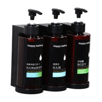 Bothyi - Dispensador De Jabón De Ducha Dispensador De Jabón Líquido Para Manos Para Inodoro Suministros De Cocina B Three Head