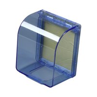 Bothyi - Organizador De Cubierta Protectora De Salida Para Placa De Interruptor De Cocina Panel De Alimentación Azul Transparente