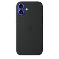 Funda Para Teléfono Apple Iphone 16 Plus De Silicona Con Magsafe Black