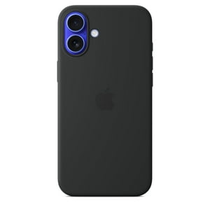 Funda Para Teléfono Apple Iphone 16 Plus De Silicona Con Magsafe Black