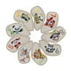 thumbnail image 5 of 9 Piezas Club Head Cover Impermeable Hombres Regalo Head Protector Golf Iron Headcovers Marrón, 5 of 5